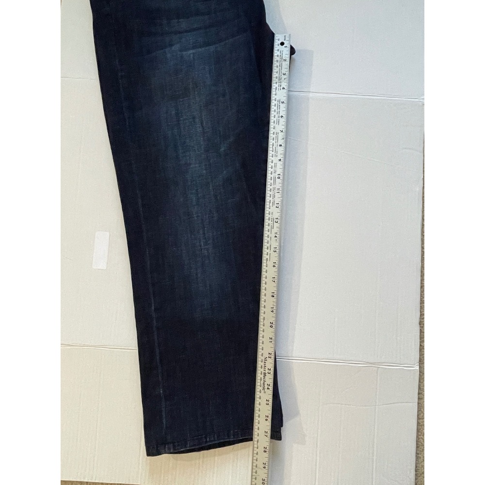 Joseph Abboud Men's Slim Fit‎ Jeans 40x34 Dark Wash Denim Straight Leg Classic - Picture 12 of 16